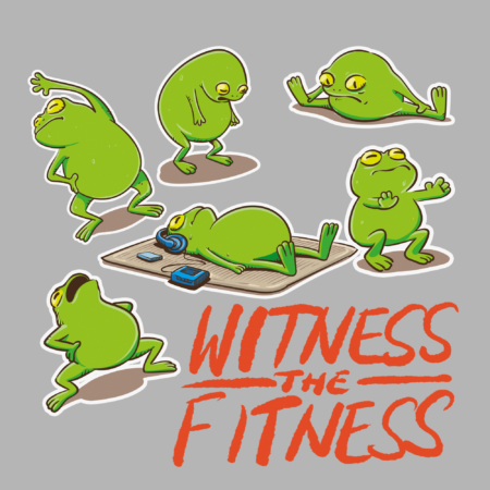 "Witness the fitness"-Stickerpack